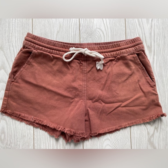 Aerie cotton shorts sz S - rust colour - Picture 1 of 2